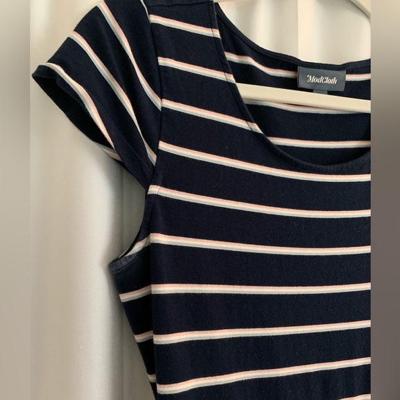 ModCloth striped maxi dress - Picture 2 of 4